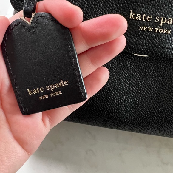 Black Kate spade satchel with top handle - Picture 12 of 13
